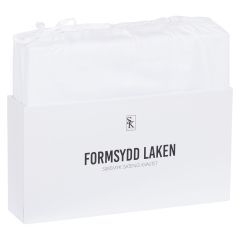 Sateng formsydd laken Hotel 180x200 Hvit