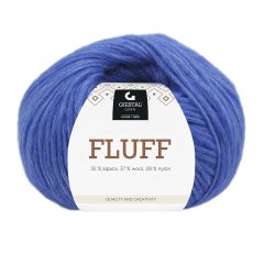 Fluff 50gr garnnøste 408 - Kongeblå