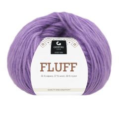 Fluff 50gr garnnøste 412 - Lavendel
