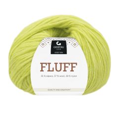 Fluff 50gr garnnøste 419 - Pæregrønn