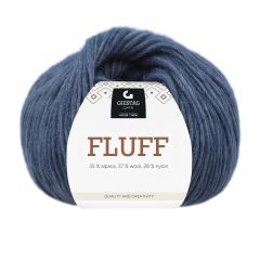 Fluff 50gr garnnøste 423 Marine