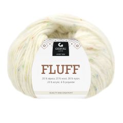 Fluff 50gr garnnøste 428 Lollipop Dots