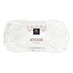 Hygge 100gr garnnøste 2101 - Hvit