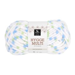 Hygge Multi 100gr garnnøste 6405 - Blå/mint dots