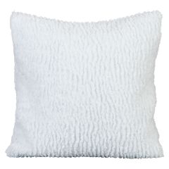 Putetrekk Fluffy pastell 45x45 Lyseblå