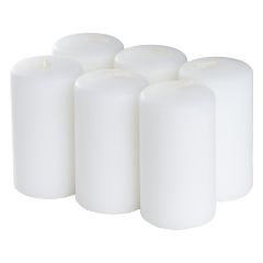 Kubbelys 6pk 6x11cm Hvit