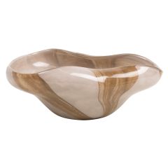 Dekorskål Beauty Beige-brun