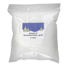 Snøkrystaller 3 liter hvit Original