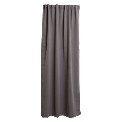 Gardin 130x220cm Blackout Mørk grå