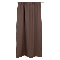 Lysdempende gardin Nina 140x220 Mørkebrun