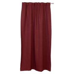 Lysdempende gardin Nina 140x220 Mørkerød
