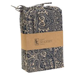 Sengesett 140x200 Paisley Blå