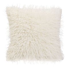 Putetrekk 45x45 Pelz Offwhite