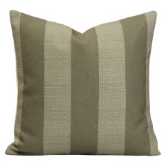 Putetrekk 45x45 Monokrom Striper Grønn