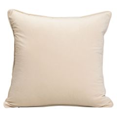 Pynteputetrekk Velour 45x45 Lun Offwhite