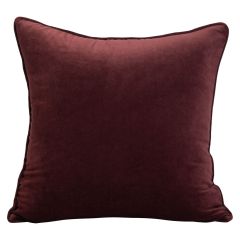 Pynteputetrekk Velour 45x45 Lun Burgunder