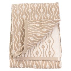 Håndkle 70x130 Castelo - Hvit-beige