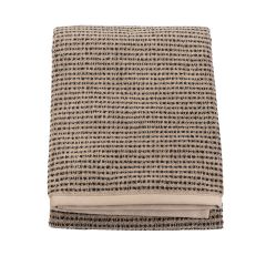 Håndkle 50x70 Viana Sort-beige