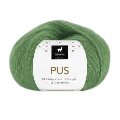 Pus garn 4067 Flaskegrønn