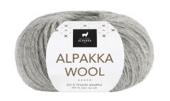 Alpakka Wool 502 Lys grå