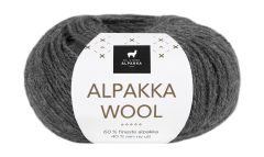 Alpakka Wool 503 Mørk grå