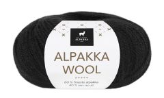 Alpakka Wool 526 Svart