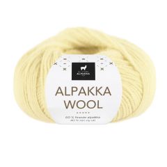 Alpakka Wool 560 Lys gul