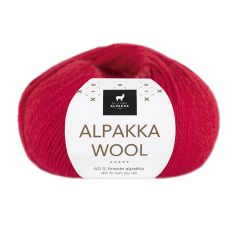 Alpakka Wool 564 Klar Rød