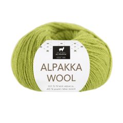 Alpakka Wool 583 Pæregrønn