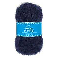 Påfugl in Paris 5563 Navy Blue