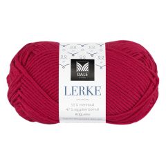 Lerke garnnøste 4018 Rød