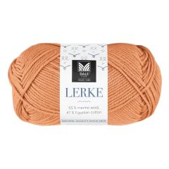 Lerke garnnøste 8172 Honningmelon