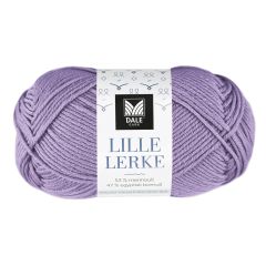 Lille Lerke garnnøste 8159 Lys lavendel