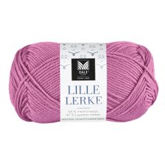 Lille Lerke garnnøste 8176 Fuksia