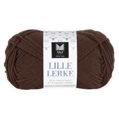 Lille Lerke garnnøste - 8178 Espresso