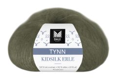 Tynn Kidsilk Erle 4012 Armygrønn