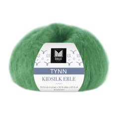 Tynn Kidsilk Erle 4034 Skarp Grønn