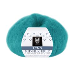 Tynn Kidsilk Erle 4044 Tropisk blå
