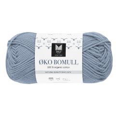 Økologisk Bomull - 306 Lys Denim