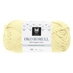 Økologisk Bomull 329 Lys Gul