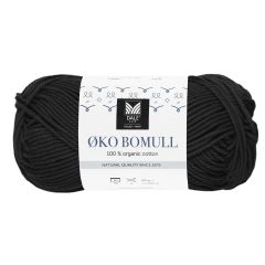 Økologisk Bomull 332 Svart