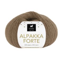 Alpakka Forte - Nøttebrun 742