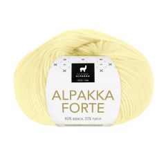 Alpakka Forte Lys gul 747