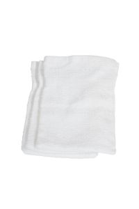 Bekvem vaskehanske 3pk absorberende frotté hvit