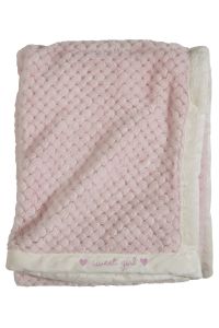 Cozy Babypledd 76x100cm rosa