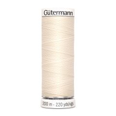 Gutermann sytråd 200m 802-offwhite