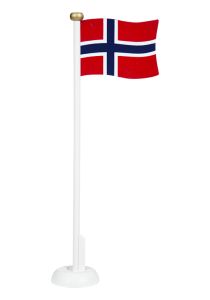 17.Mai bordflagg rød/hvit/blå