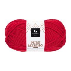 Gjestal Pure Merino superwash garnnøste 113-rød