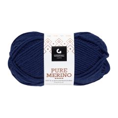 Gjestal Pure Merino superwash garnnøste 118-marine