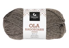 Gjestal Ola raggegarn garnnøste 702-brun melert